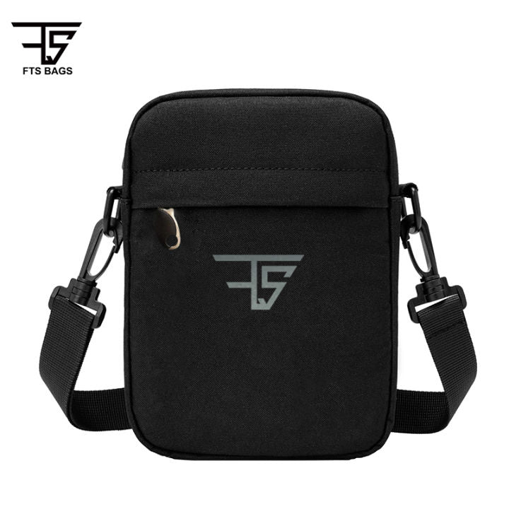BLACK MEN SHOULDER BAG